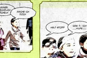 Auszug aus dem Comic Der Schmuckraub