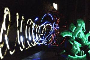 Lightpainting-Motiv
