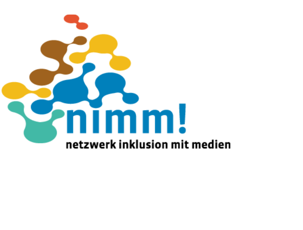 Logo nimm! Netzwerk Inklusion mit Medien